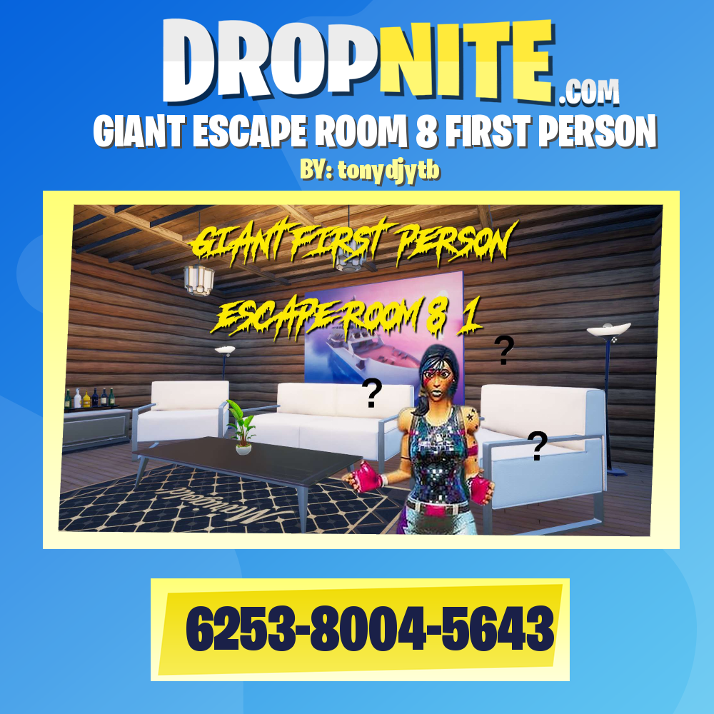 GIANT ESCAPE ROOM 8 FIRST PERSON
