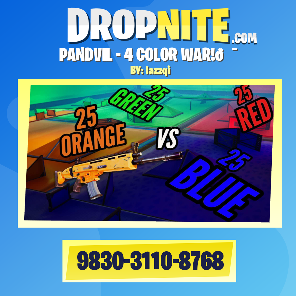 PANDVIL - 4 COLOR WAR!💯