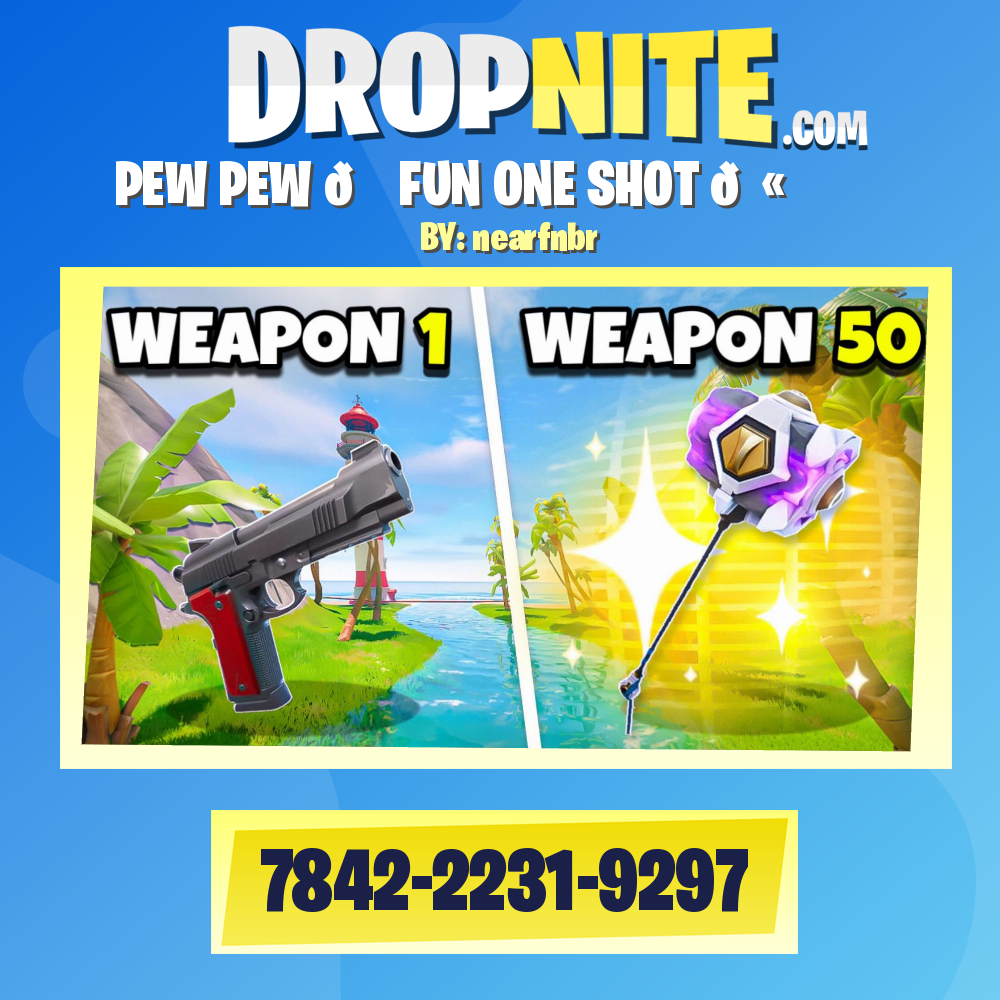 🏝️ ONE SHOT Gun Game 🏝️
