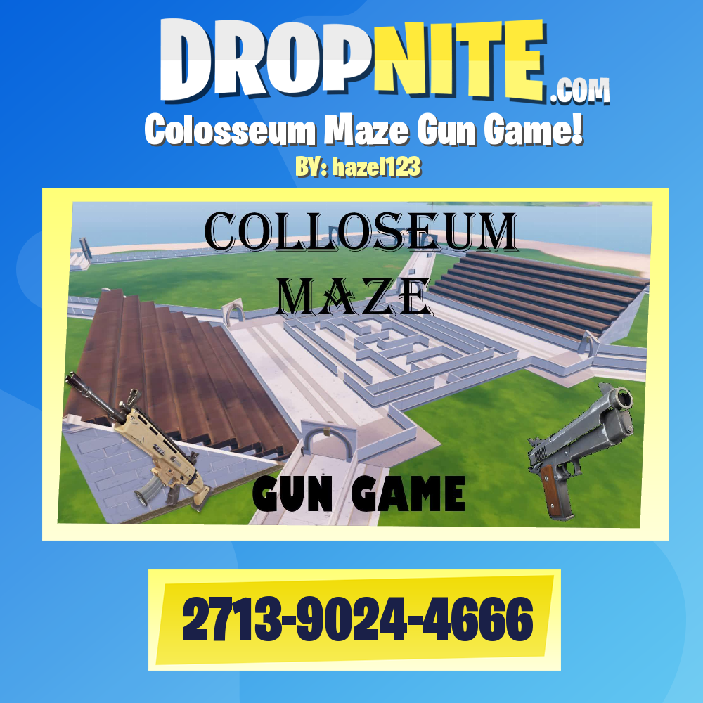Colosseum Maze Gun Game!