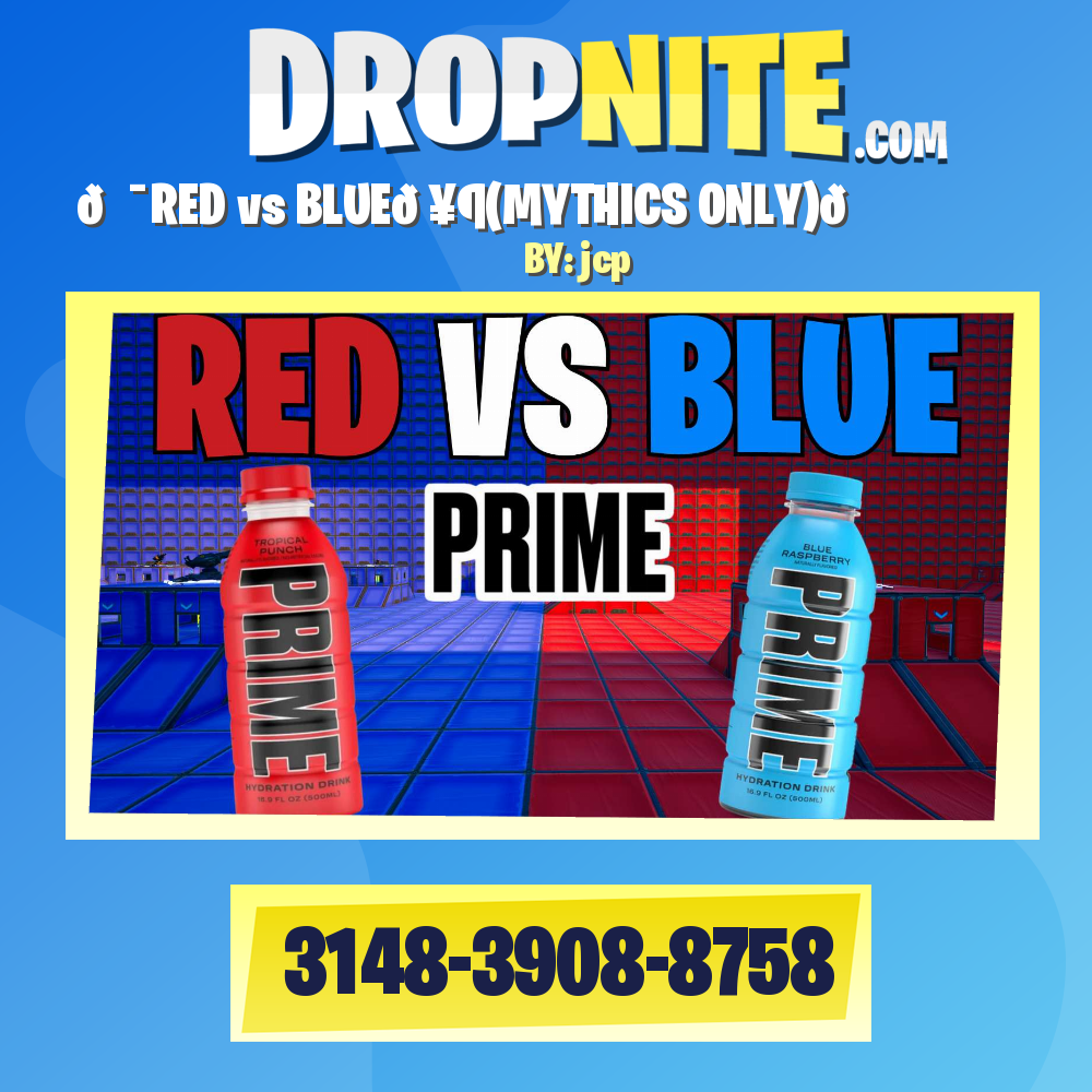 💯PRIME 🔴(RED vs BLUE)🔵