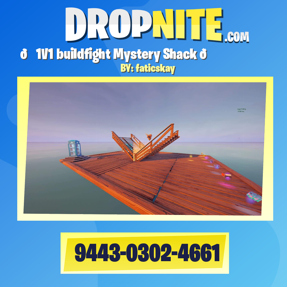 🐗1V1 buildfight Mystery Shack 🐗