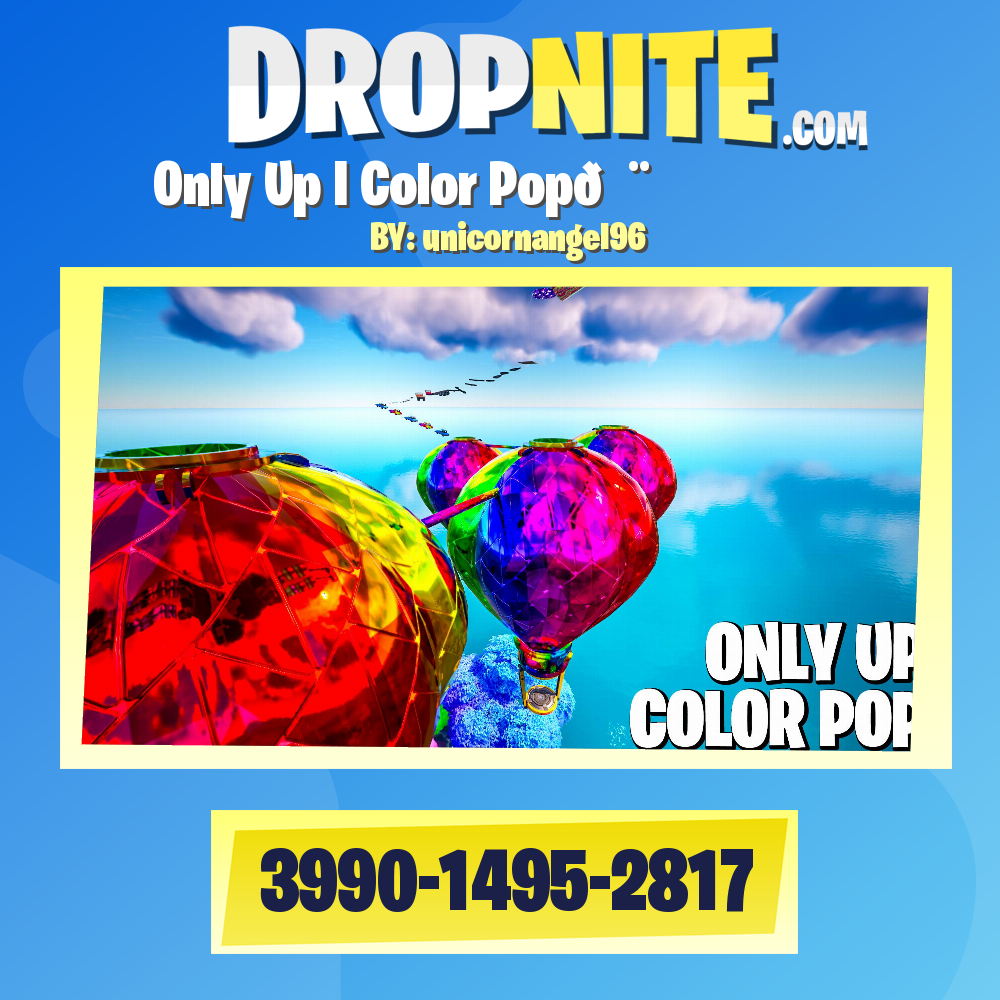 ☝️Only Up I Color Pop🎨