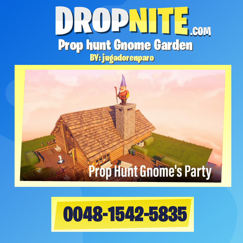 Prop hunt Gnome Garden