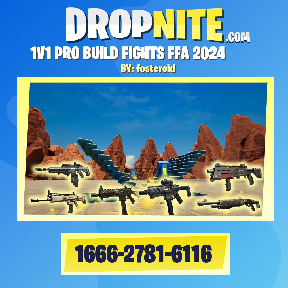 ⭐️ 1V1 PRO BUILD FIGHTS FFA 2024