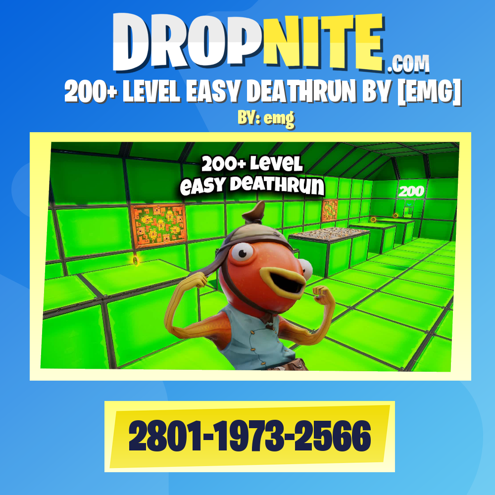 200+ LEVEL EASY DEATHRUN BY [EMG]