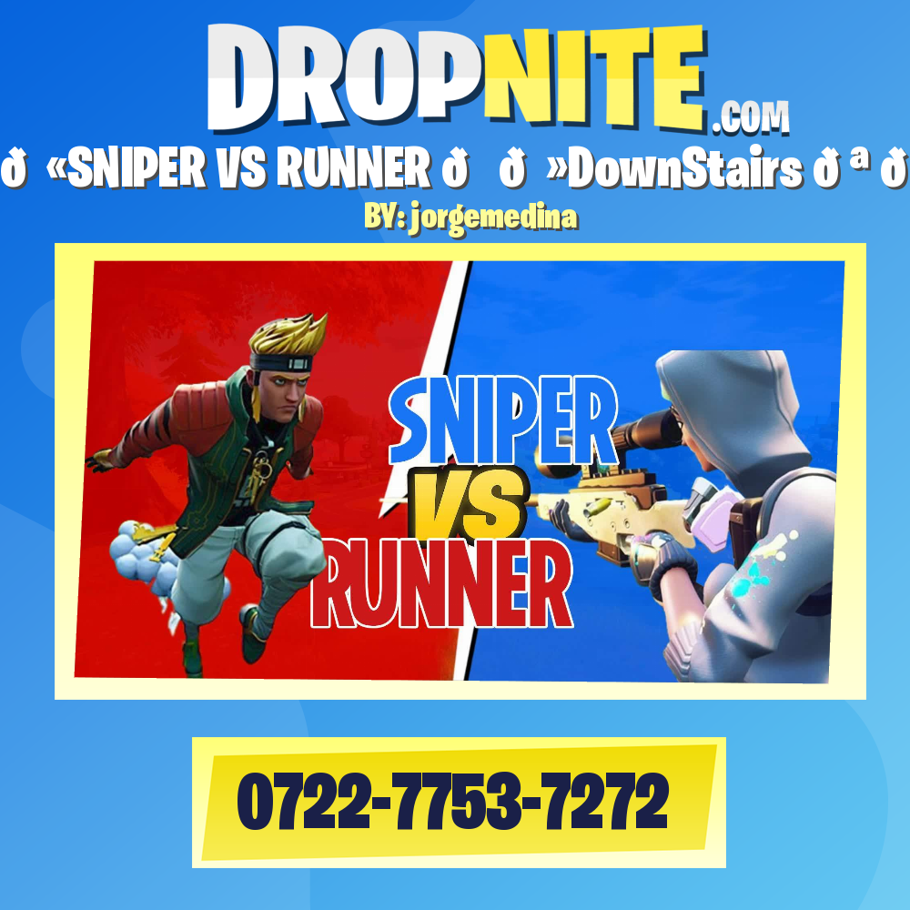🔫SNIPER VS RUNNER 🏃🏻DownStairs 🪜💥