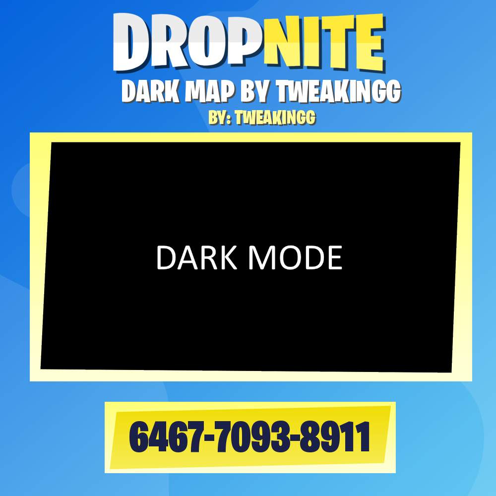 DARK MAP BY TWEAKINGG
