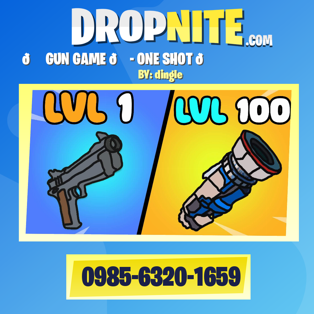 🏝️ GUN GAME 👑 - ONE SHOT 🆕