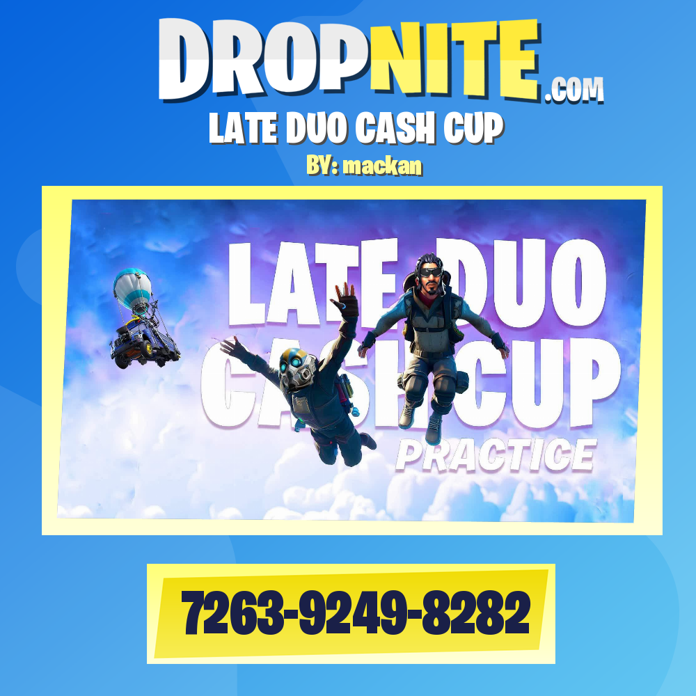 LATE DUO CASH CUP
