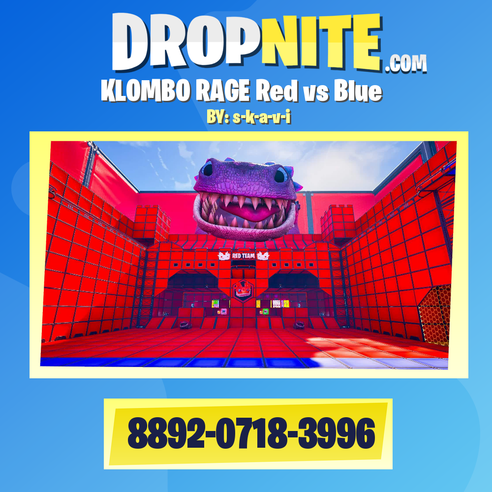 KLOMBO RAGE Red vs Blue