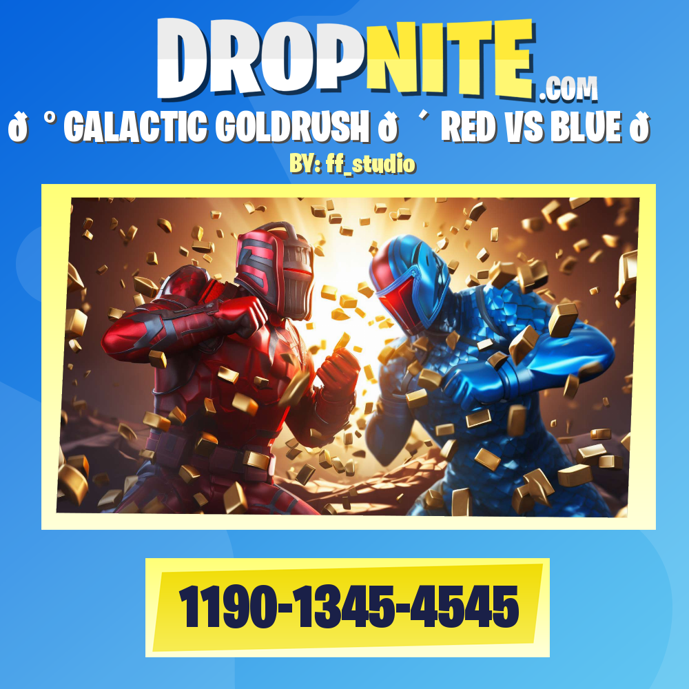 ⛏💰 GALACTIC GOLDRUSH 🔴 RED VS BLUE 🔵