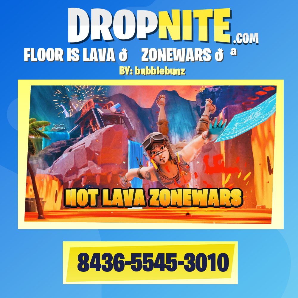 HOT LAVA ZONEWARS 🌋 VOLCANO ERUPTION 🔥