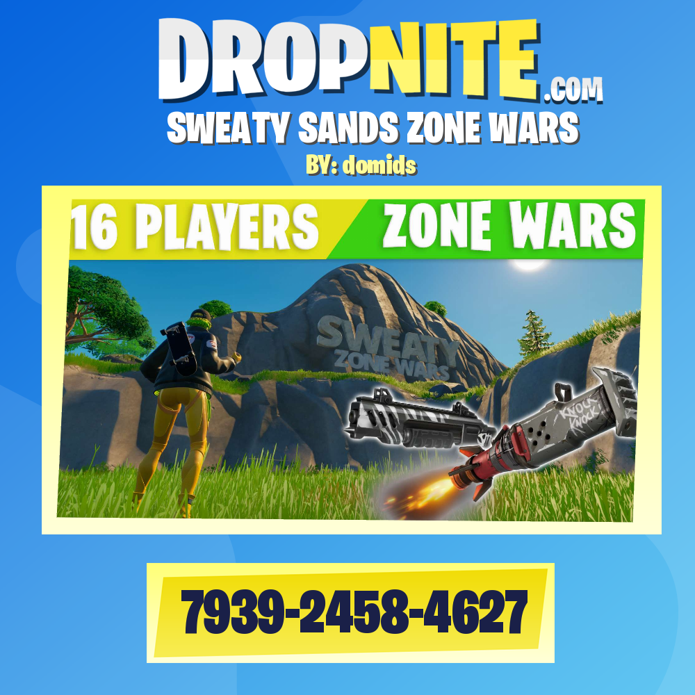 SWEATY SANDS ZONE WARS