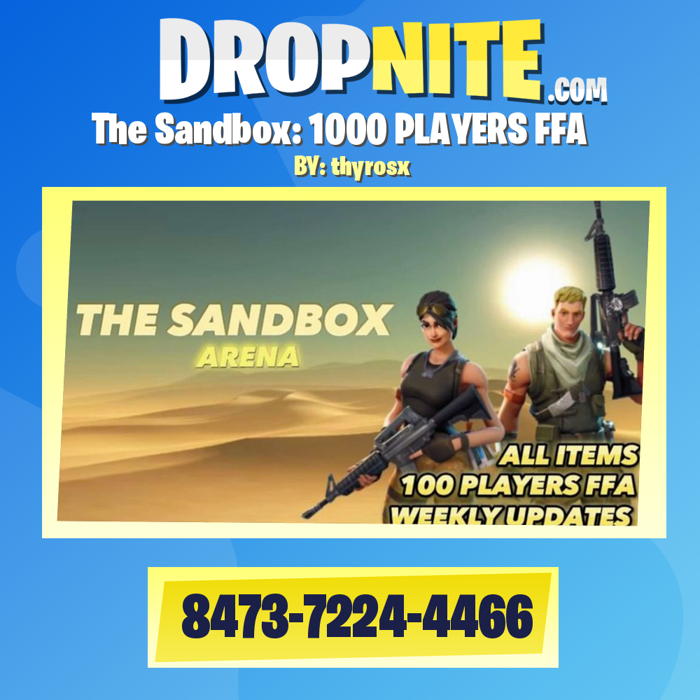 The Sandbox: 1000 PLAYERS FFA