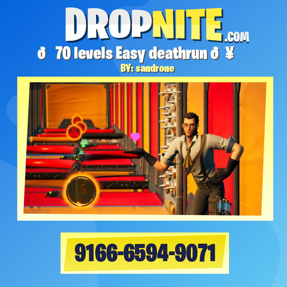 👑70 levels Easy deathrun 🔥