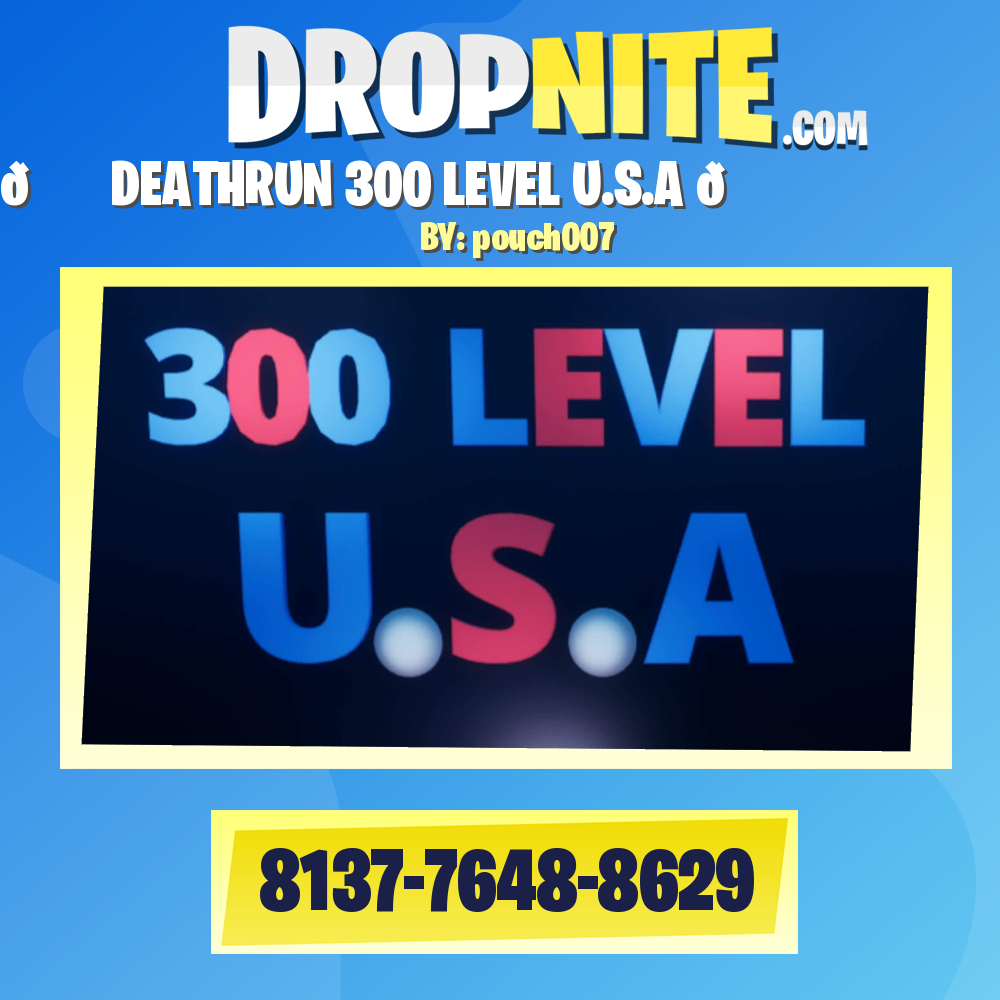 🏃‍♂️ DEATHRUN 300 LEVEL U.S.A 🏃‍♀️