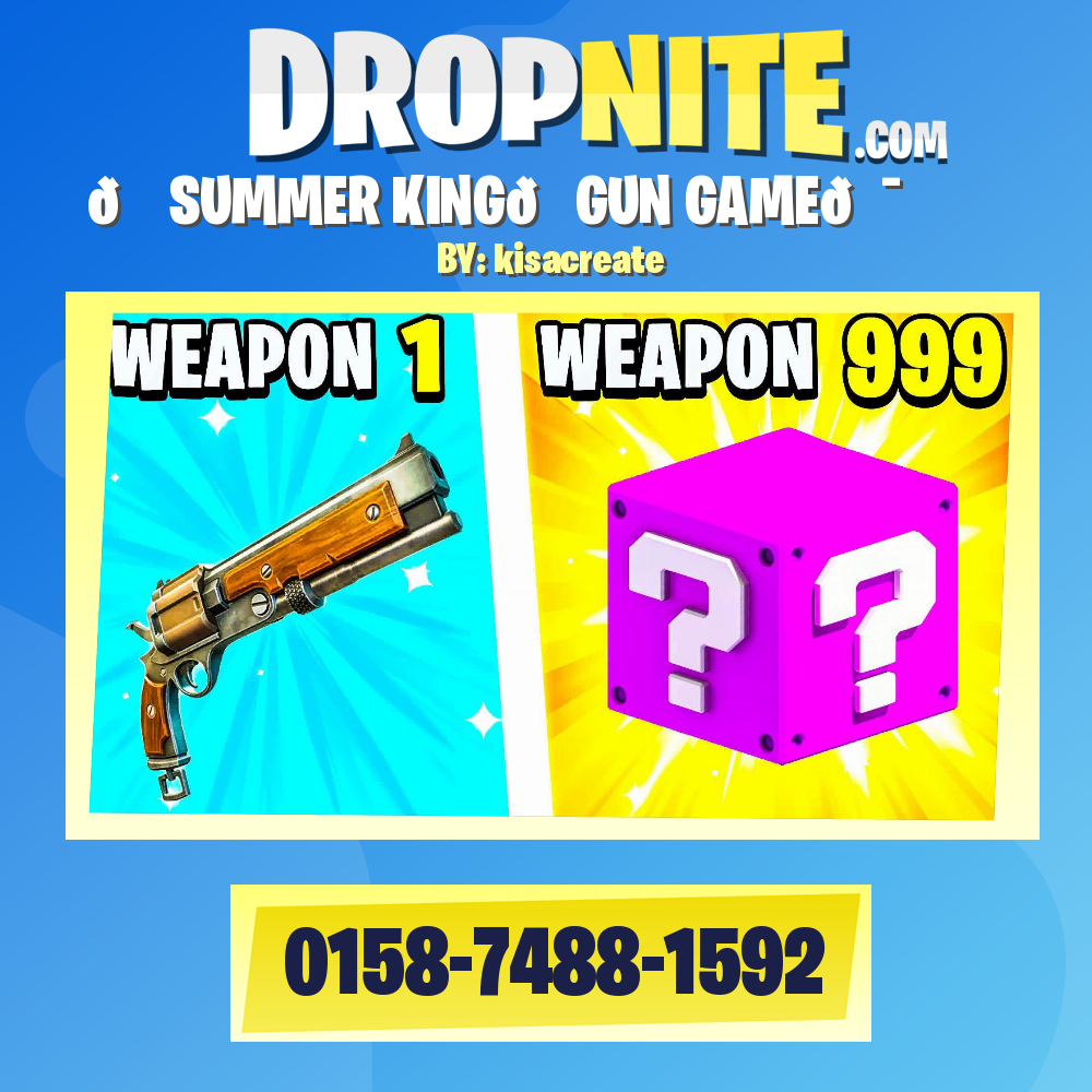 🏝️SUMMER KING👑GUN GAME🎯