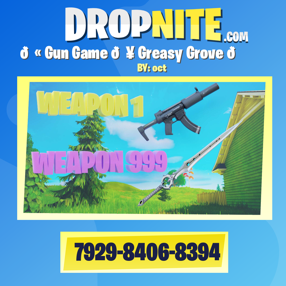 🔫 Gun Game 💥 Greasy Grove 🏠