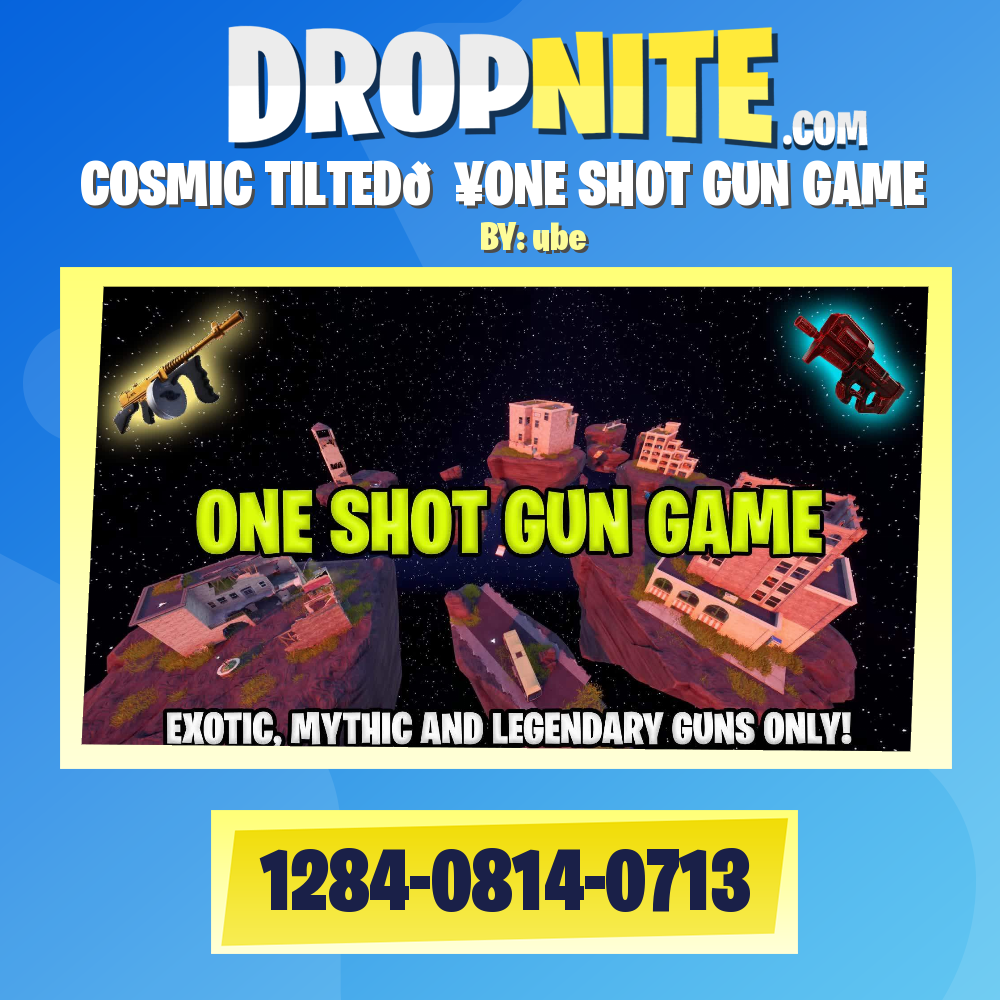 COSMIC TILTED💥ONE SHOT GUN GAME