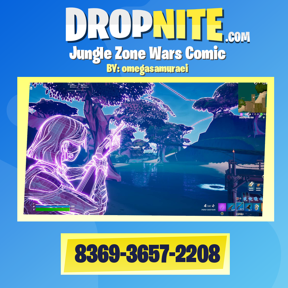 Jungle Zone Wars Comic