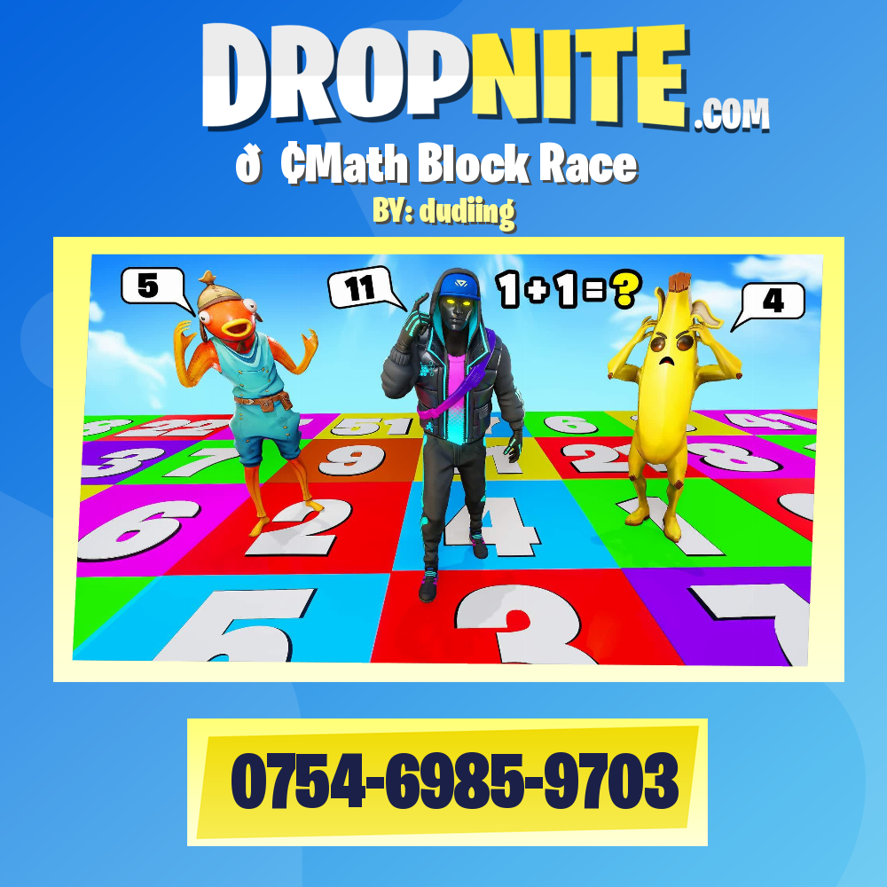 🔢Math Block Race