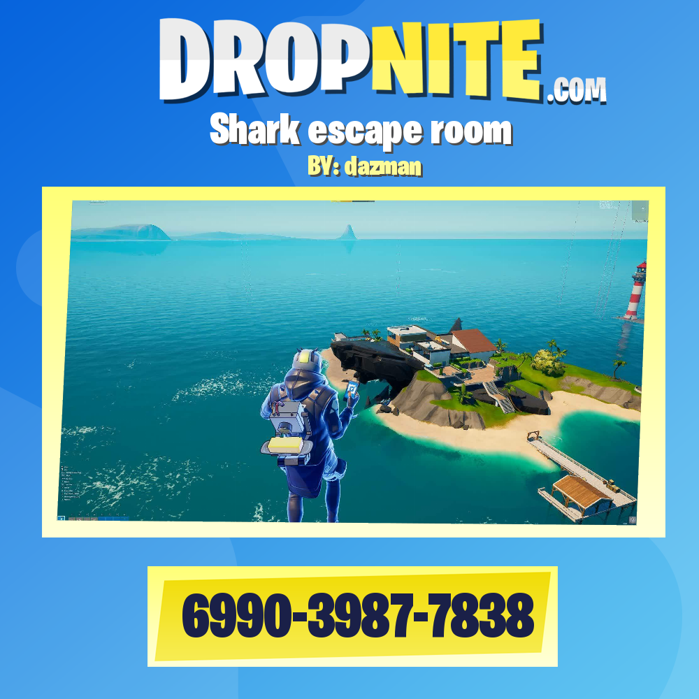 Shark escape room