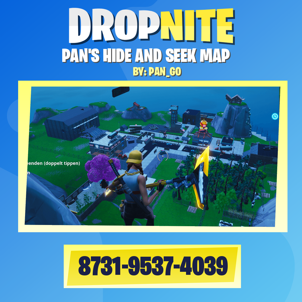 PAN'S HIDE AND SEEK MAP