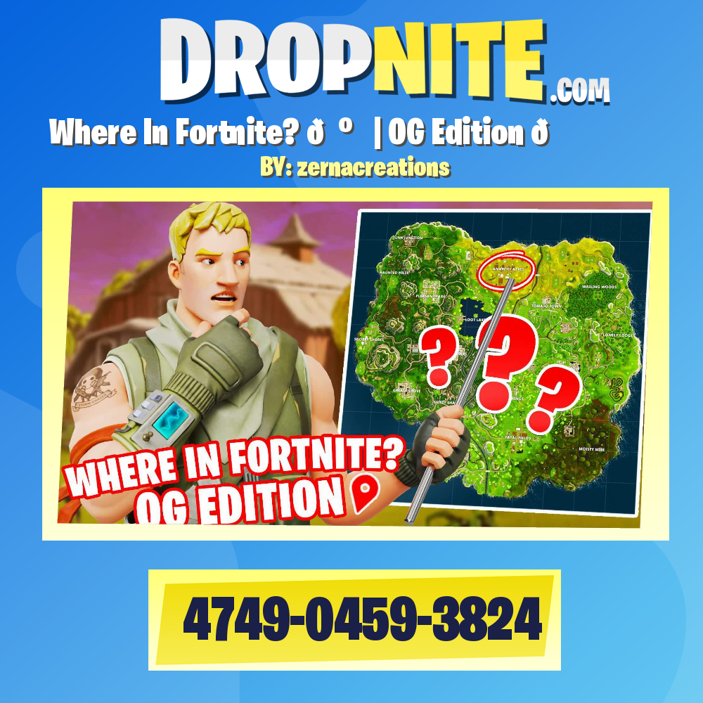 Where In Fortnite? 🗺️  | OG Edition 📌