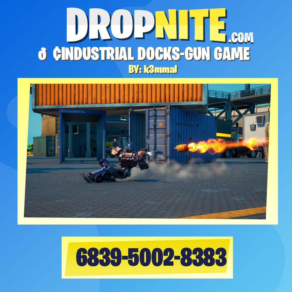 🚢INDUSTRIAL DOCKS-GUN GAME