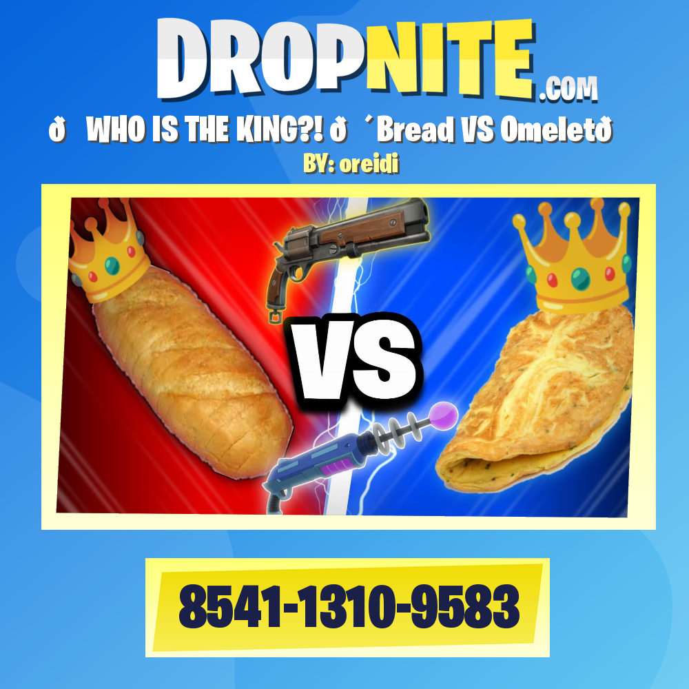 👑WHO IS THE KING?! 🔴Bread VS Omelet🔵