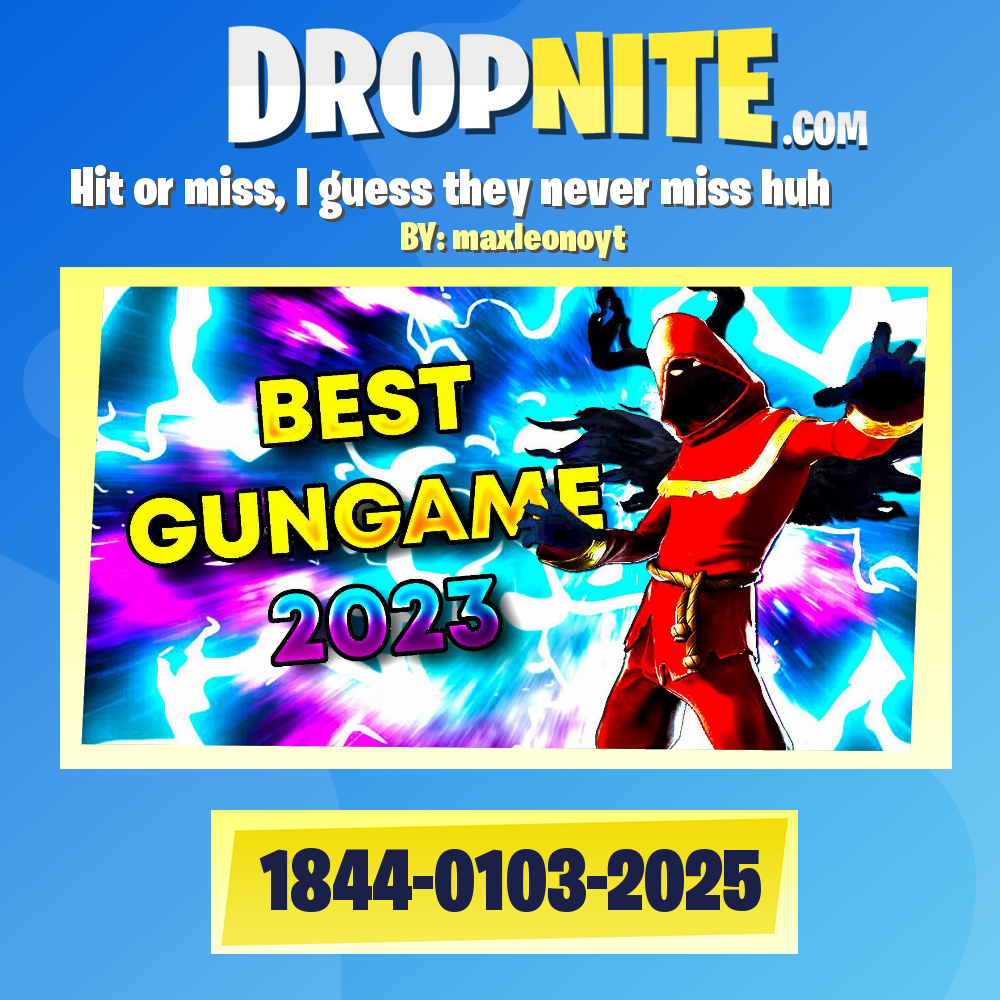 Hit or miss, I guess they never miss huh