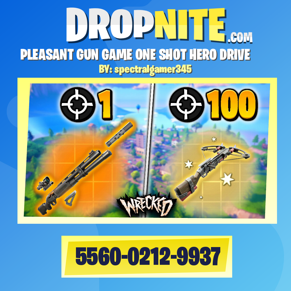 PLEASANT GUN GAME ONE SHOT HERO DRIVE