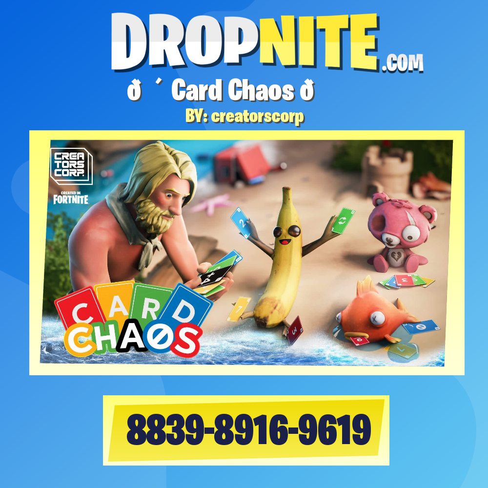 🎴 Card Chaos 🎉