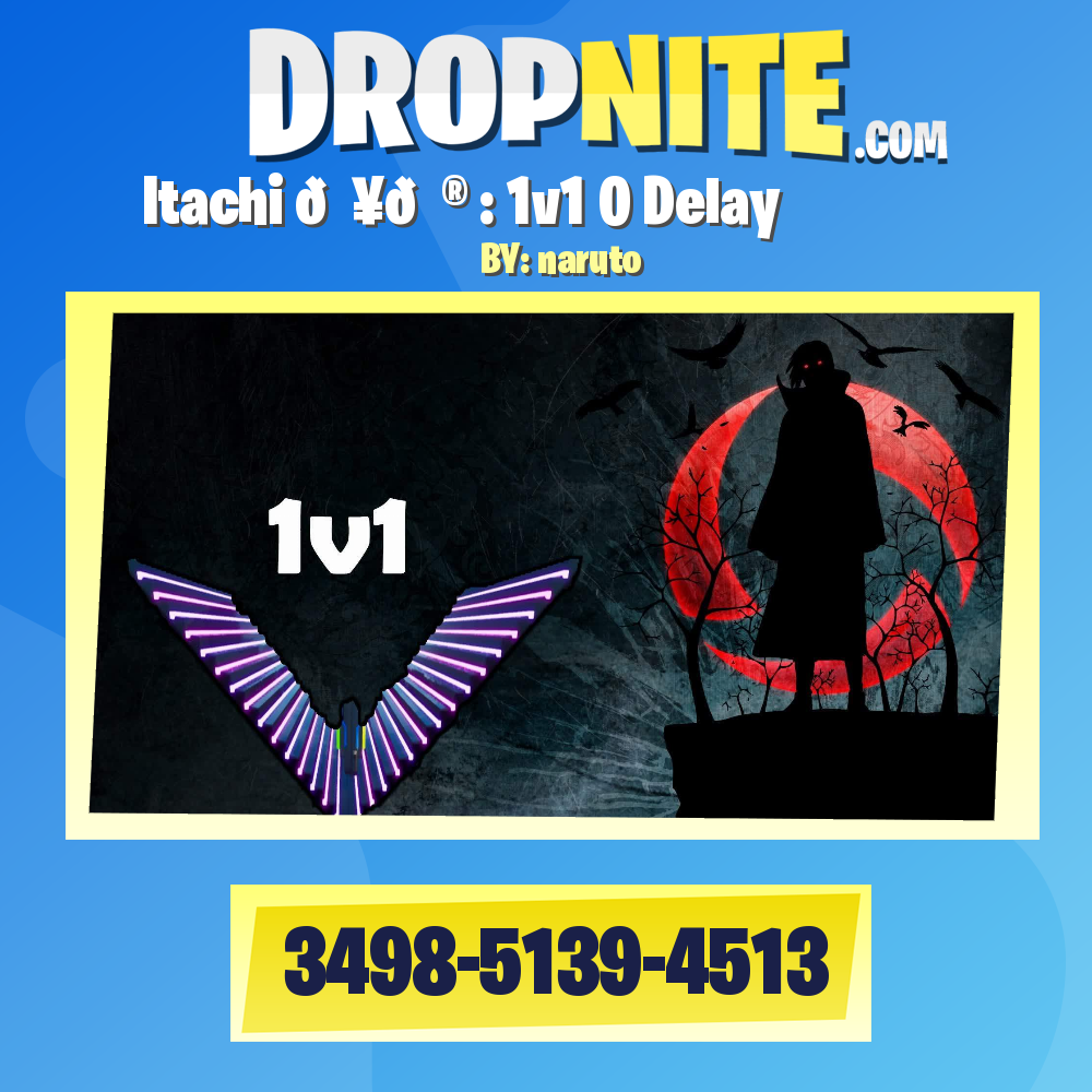 Itachi 💥🎮 : 1v1 0 Delay
