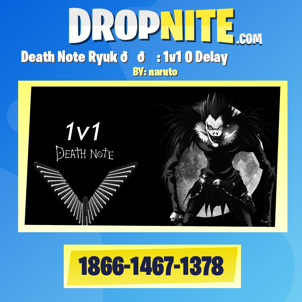 Death Note Ryuk 📖💀 : 1v1 0 Delay