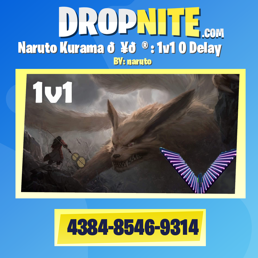 Naruto Kurama 💥🎮 : 1v1 0 Delay
