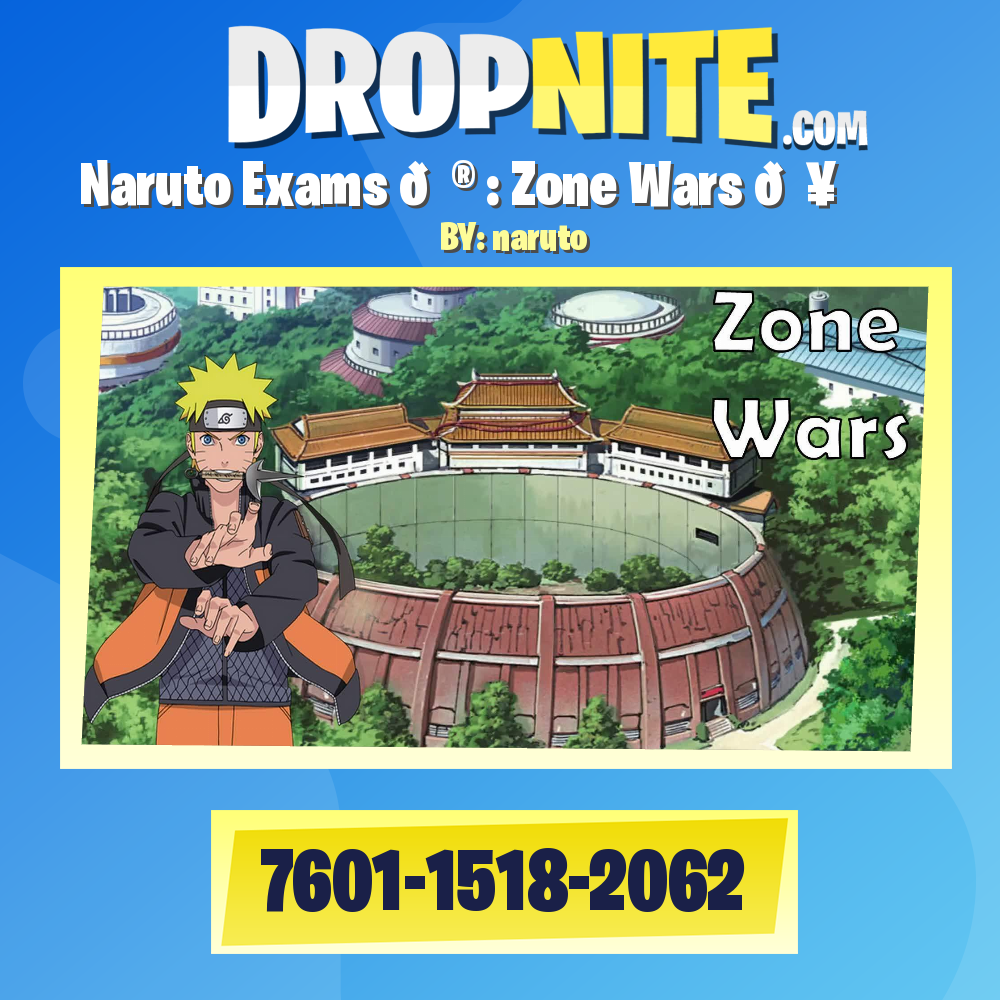 Naruto Exams 🎮 : Zone Wars 💥