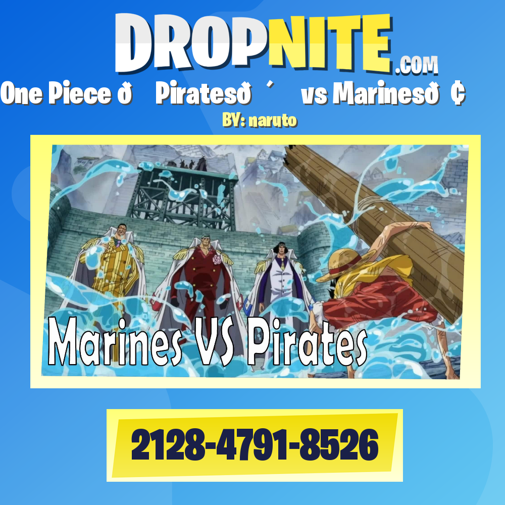 One Piece 👒 Pirates🏴‍☠️ vs Marines🚢