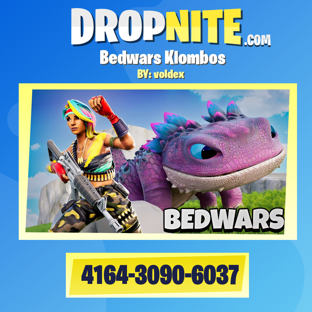 Bedwars Klombos - Fortnite Creative Map Code - Dropnite