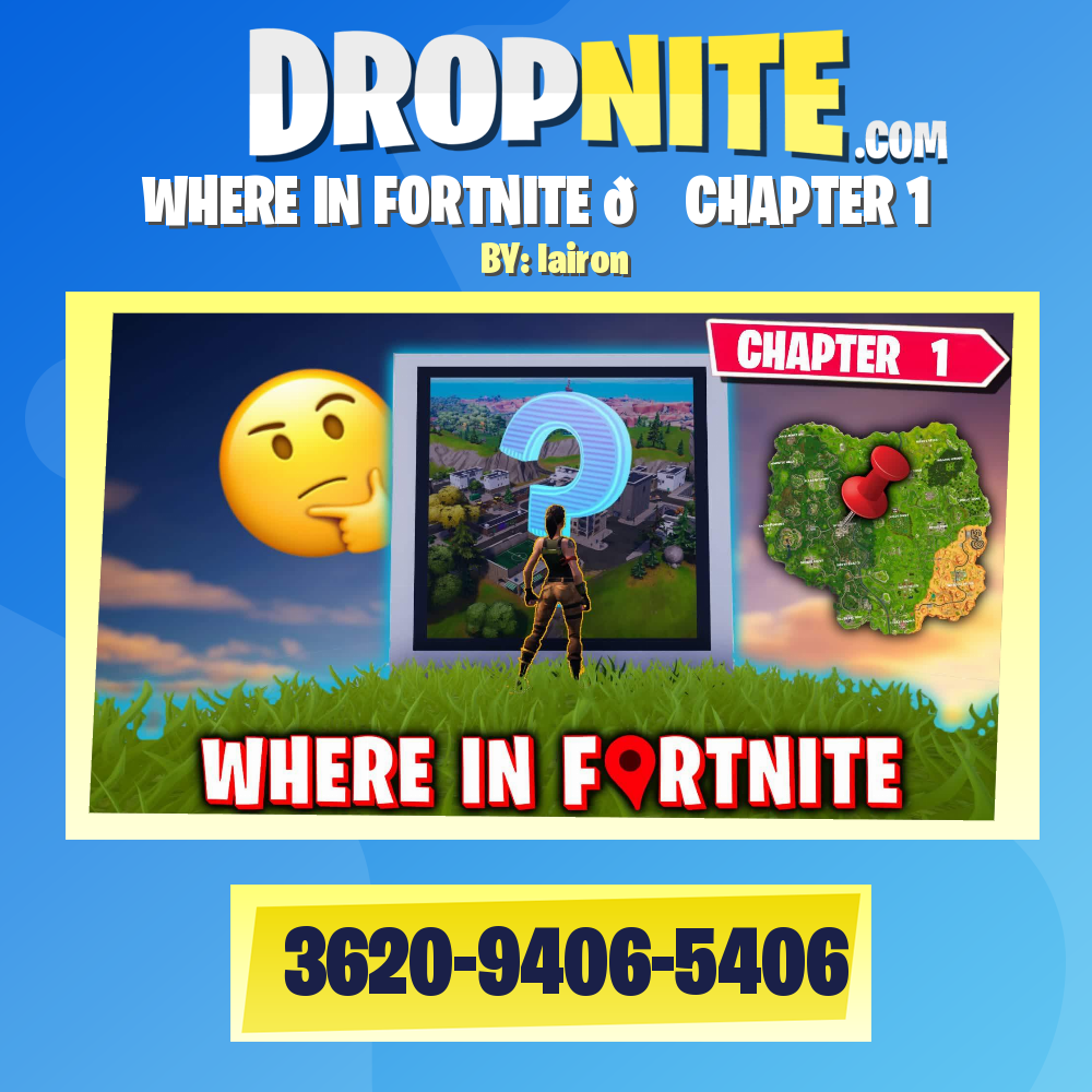 WHERE IN FORTNITE 📌 CHAPTER 1