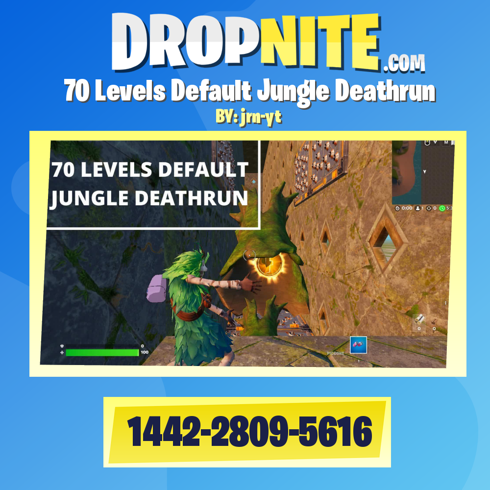 70 Levels Default Jungle Deathrun
