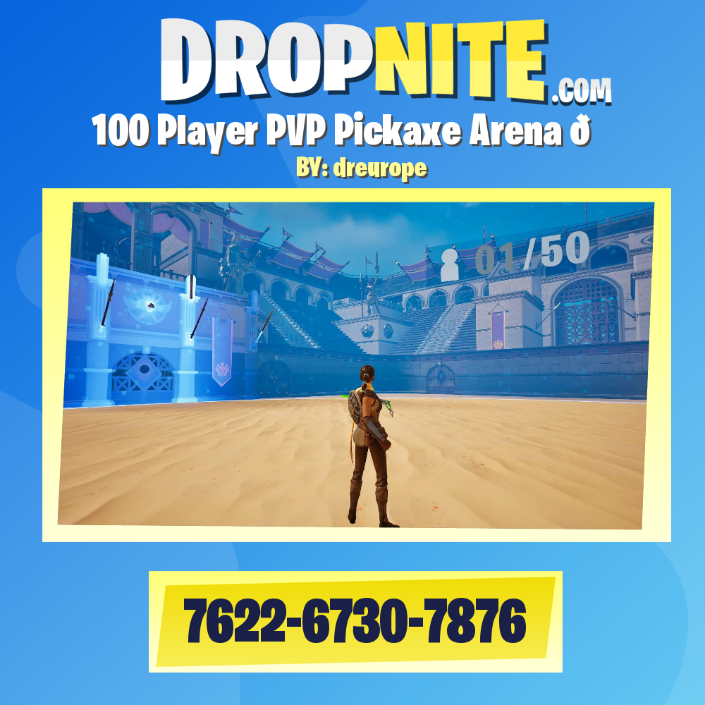 100 Player PVP Pickaxe Arena 👑
