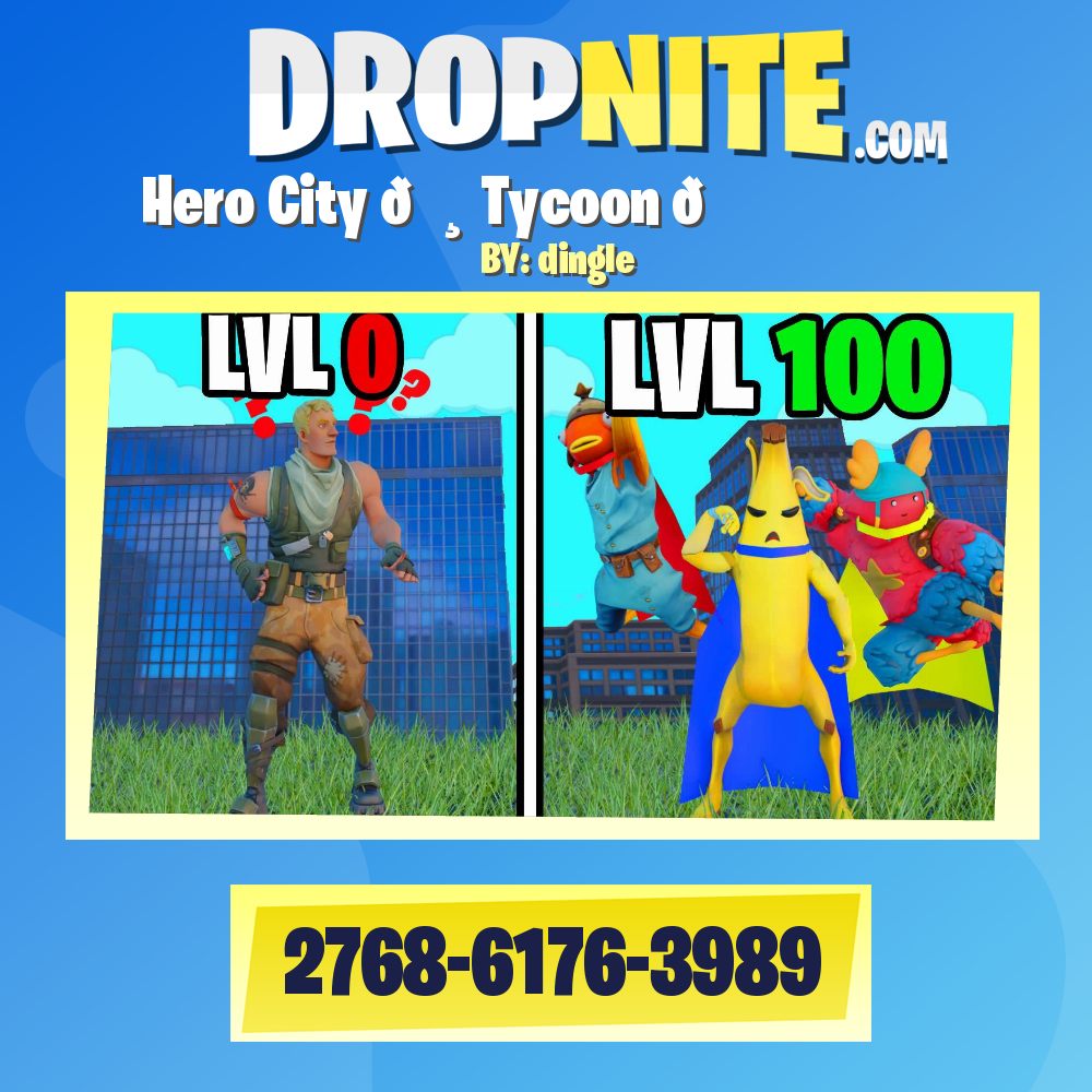 Hero City 🦸 Tycoon 🏙️