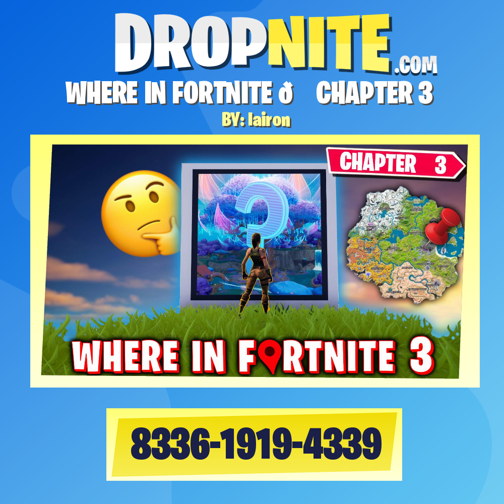 WHERE IN FORTNITE 📌 CHAPTER 3
