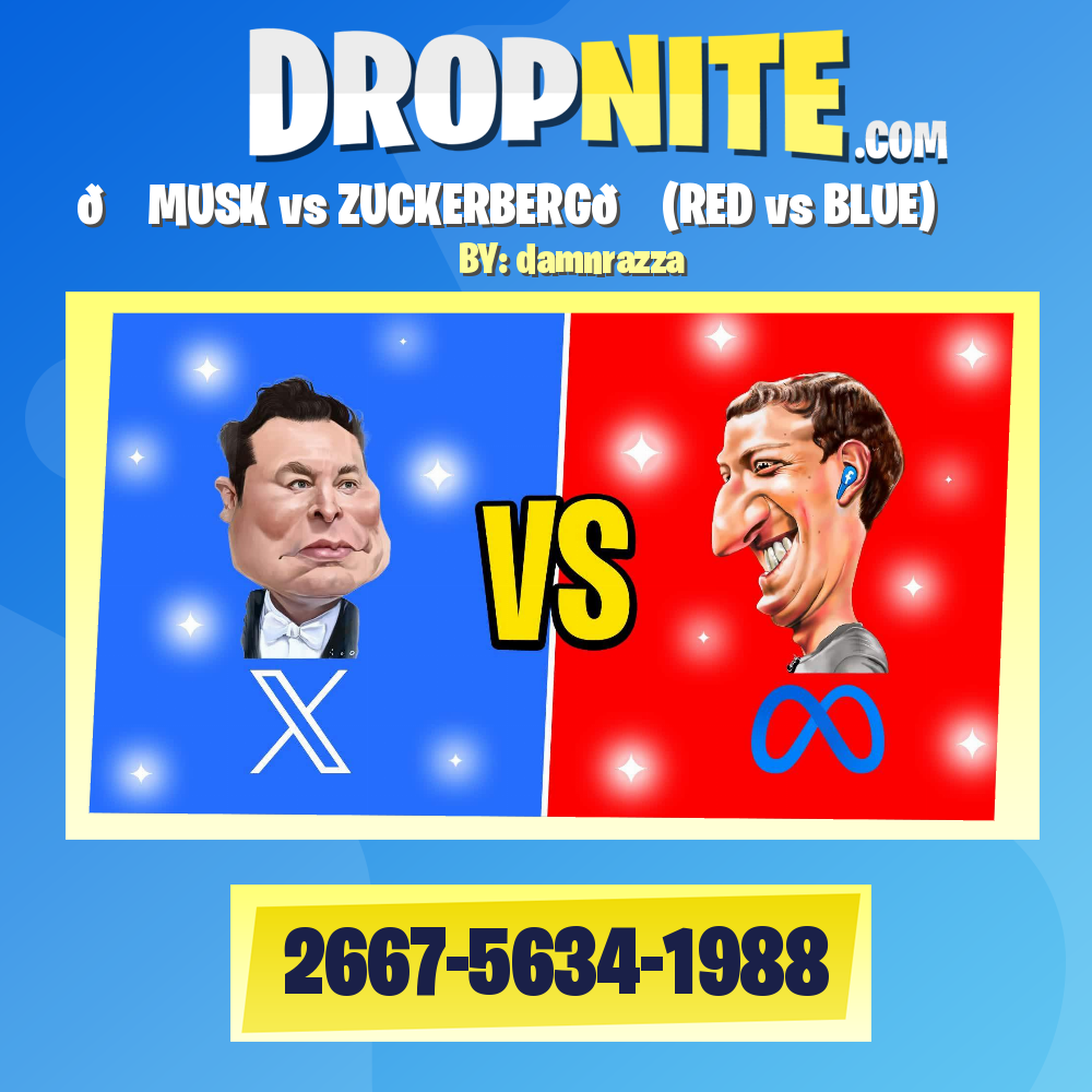 🚀 MUSK vs ZUCKERBERG🤓 (RED vs BLUE)