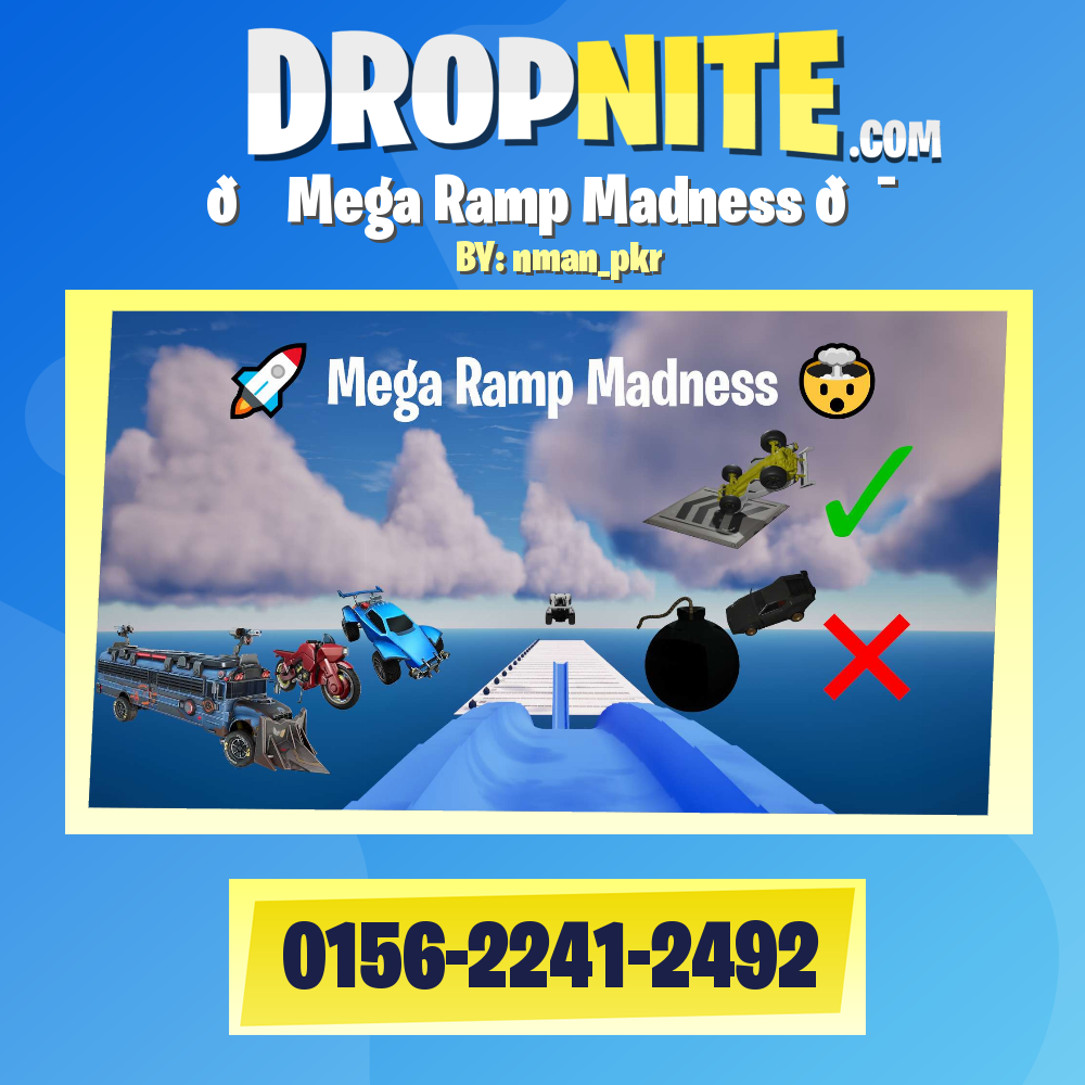 🚀 Mega Ramp Madness 🤯