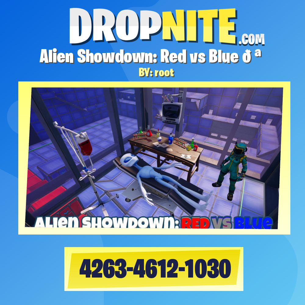 Alien Showdown: Red vs Blue 🪐