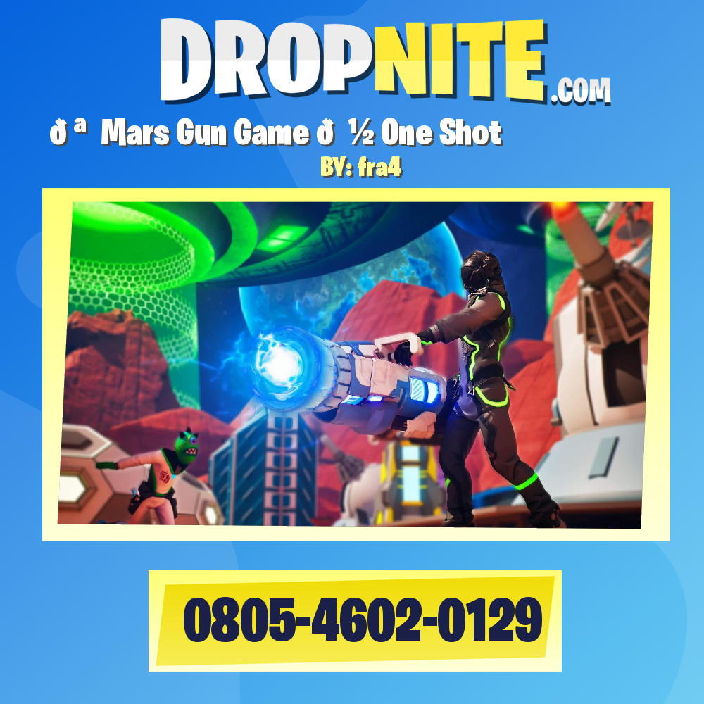 🪐 Mars Gun Game 👽 One Shot ☢️