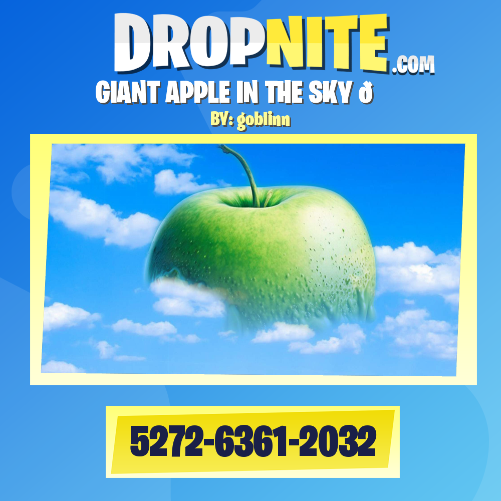 GIANT APPLE IN THE SKY 🆕